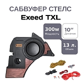 Сабвуфер стелс 10" для EXEED TXL полный комплект "под ключ"