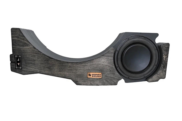 Короб стелс 10" для Volkswagen Touareg III  в нишу багажника