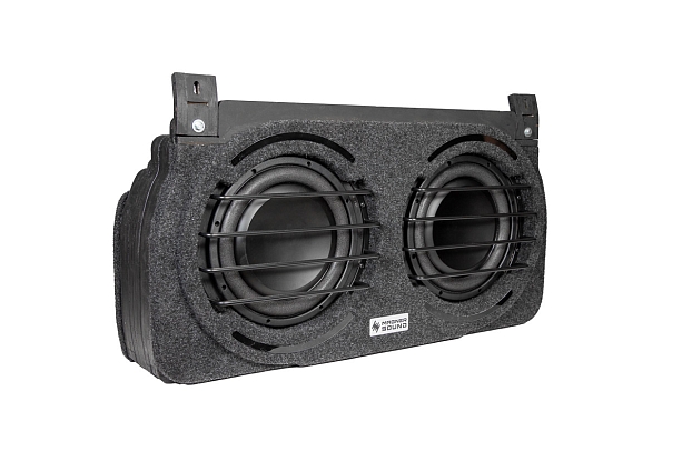 Корпус сабвуфера стелс Toyota Camry XV70/80 на два динамика 10" в багажник