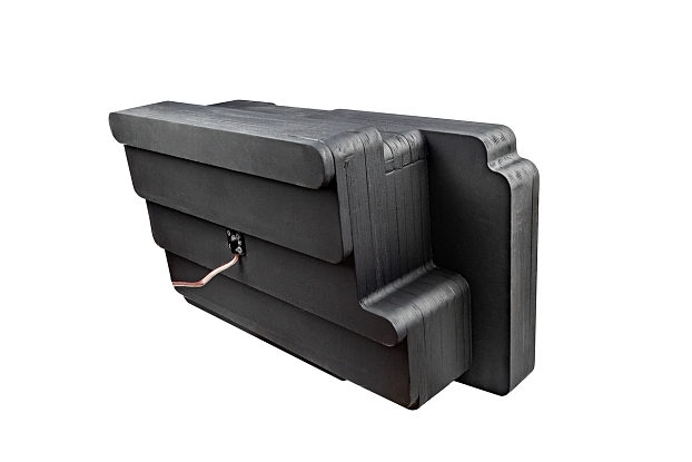 Короб стелс 10" для Mercedes-Benz GLS II (X167) и Рестайлинг в нишу багажника